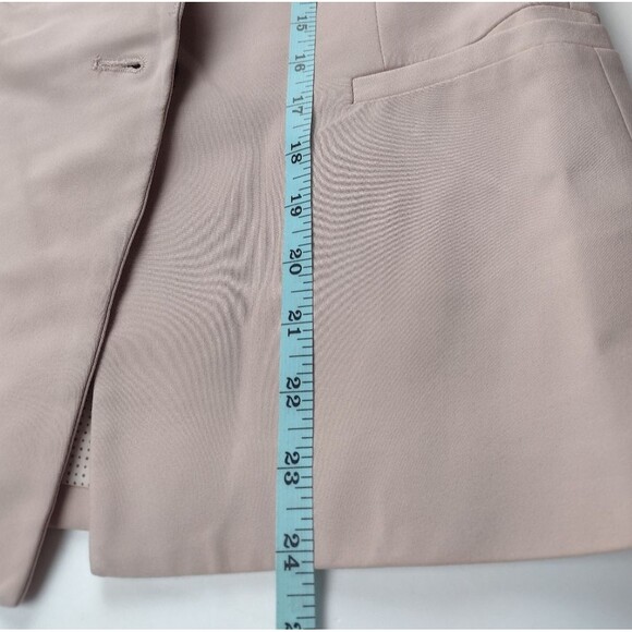 Philosophy Pale Pink Blazer Lined Size 2 Academia Workwear 1 button S/XS Pastel - Picture 5 of 6